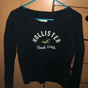 Dark Blue Hollister Pull Over